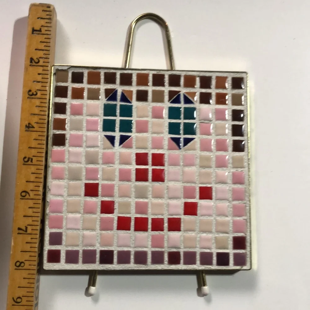 Clown Trivet Decor Clown Decor Clown Trivet Handmade Clown Kitchen Art 70s